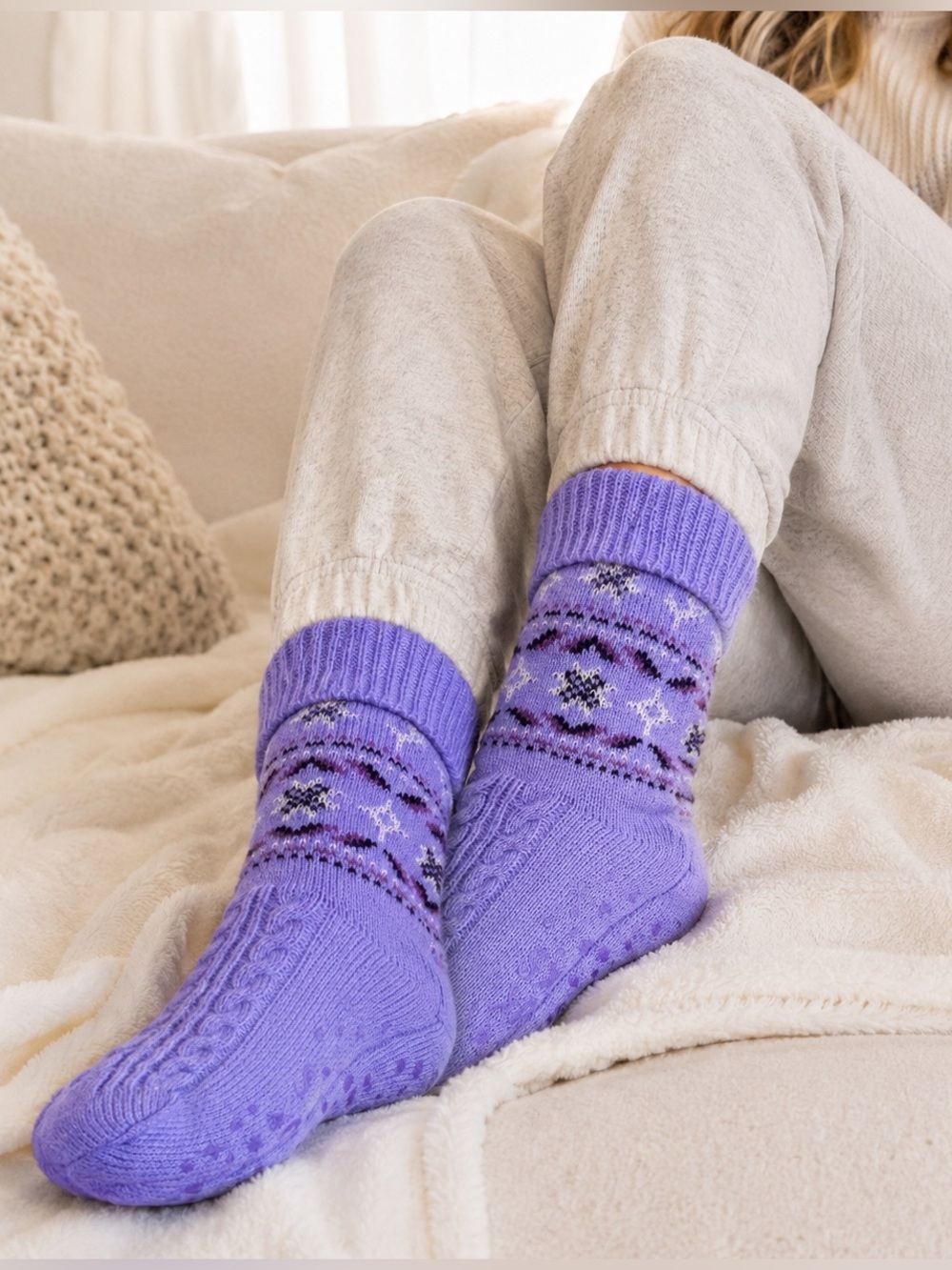 Muk Luks Thermal Slipper Socks